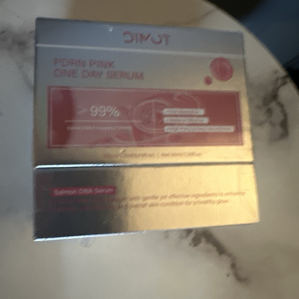 Salmon DNA PDRN Pink One Day Serum | 99% Salmon DNA PDRN Intensive Ampoule, Coll